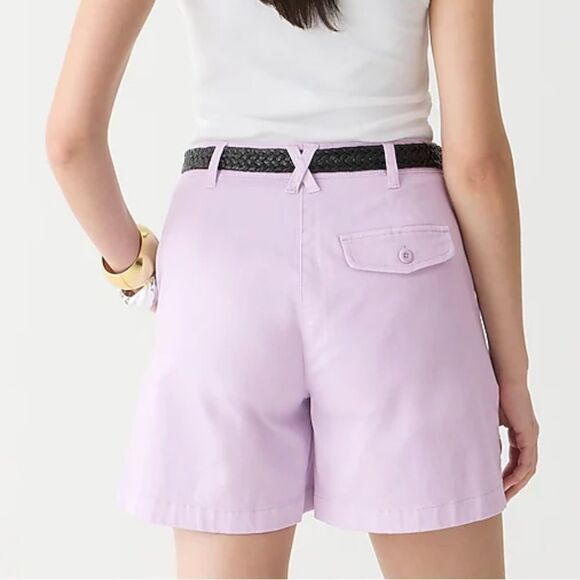J.Crew Pleated capeside chino short NWT Size 12 - Picture 11 of 11